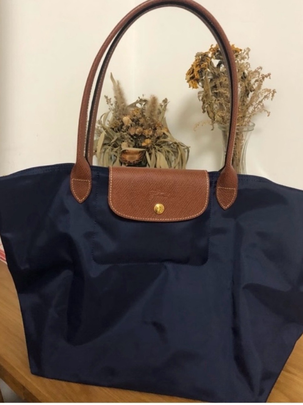 Longchamp Tote Bag Navy